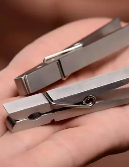 Heavy Metal Clothespins Clamps