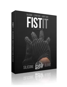 FistIt Silicone Masturbation Glove Black 2