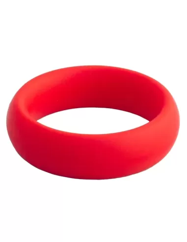 Silicone Donut Cockring Red