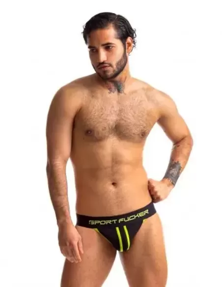 Sport Fucker Jersey Jock Black Black