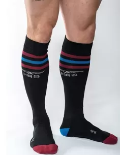 Gym Socks with Pocket Black