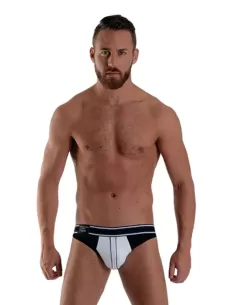 Manhattan Jockstrap White Black