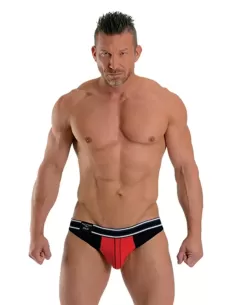 Manhattan Jockstrap Red Black