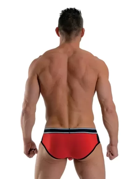 Bronx Brief Red Black