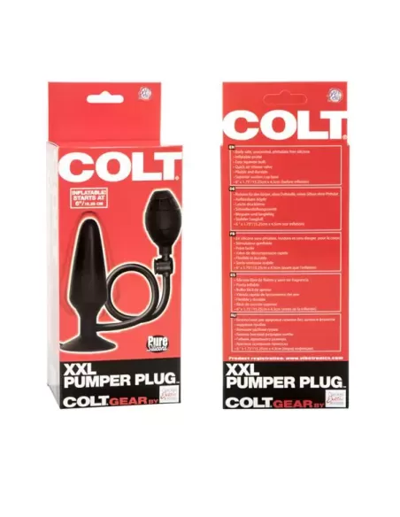 Colt XXL Pumper Plug Black