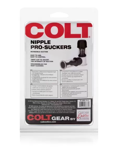 Colt Nipple Pro Suckers Black