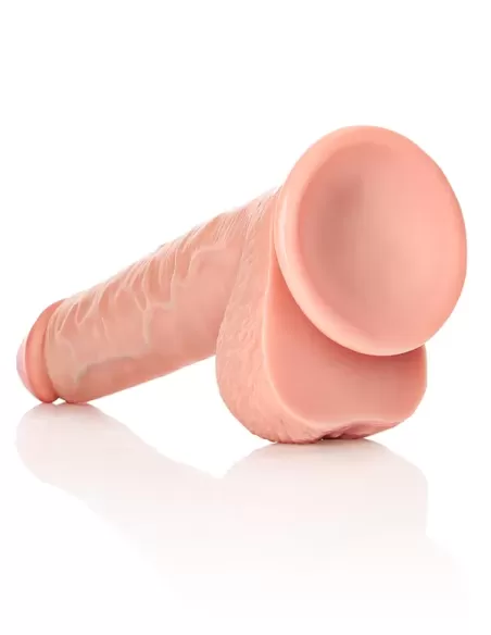 RealRock Straight Ultra Skin Dildo 11 inch with Balls