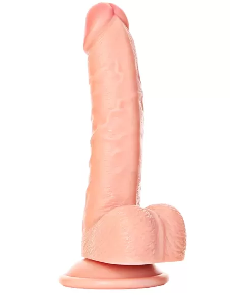 RealRock Curved Ultra Skin Dildo 7 inch