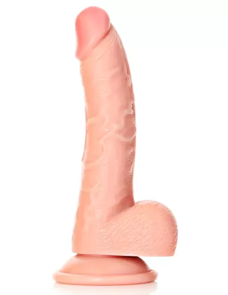 RealRock Curved Ultra Skin Dildo 7 inch