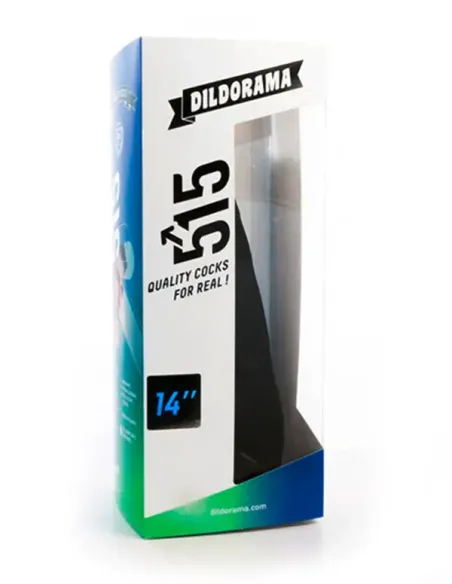 Dildorama 515 14 Inch Dildo Black