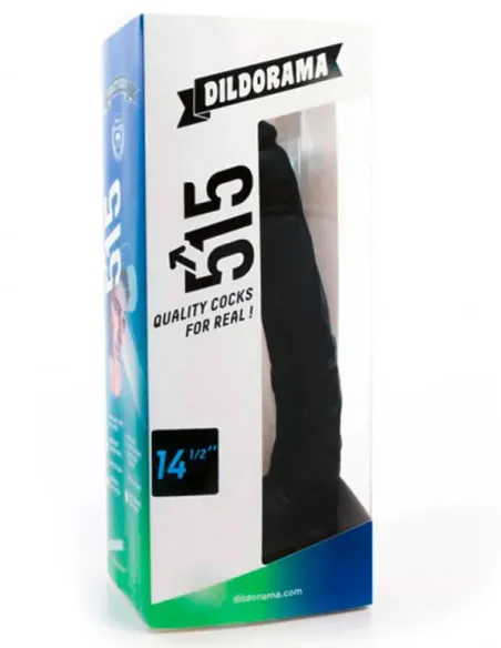 Dildorama 515 14,50 Inch Dildo Black