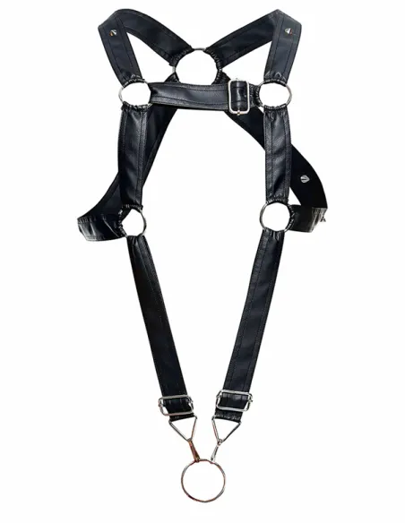 DNGEON Cross Cockring Harness