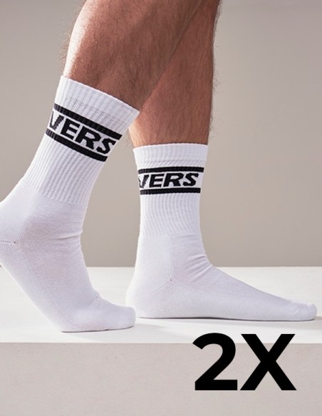 MRB Crew Socks Vers 2-Pack White