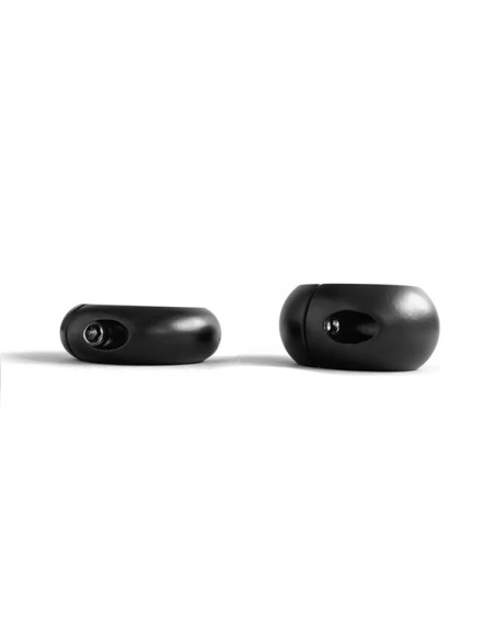 Black Steel Donut Ballstretcher 20 x 35 mm