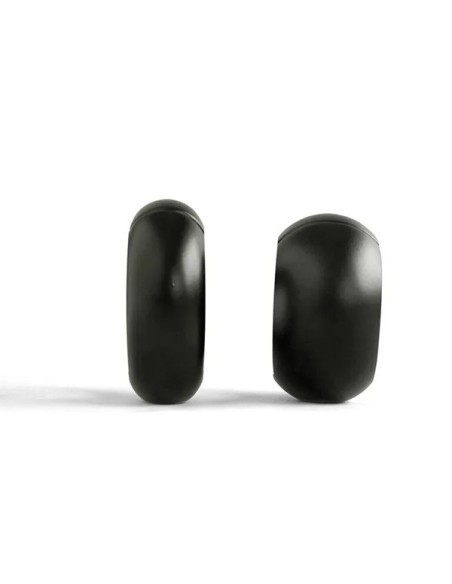 Black Steel Donut Ballstretcher 20 x 35 mm