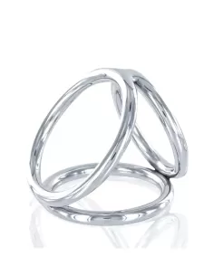 Stainless Steel Triple Cockring Medium 40/45/50 mm