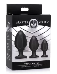 Triple Juicers Silicone Anal Trainer Set