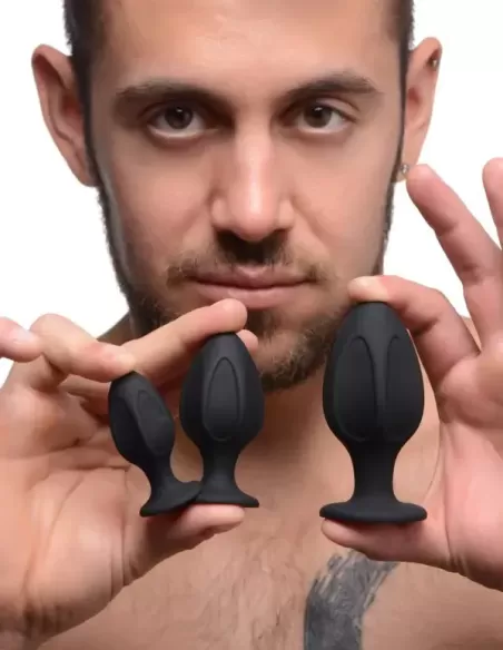 Triple Juicers Silicone Anal Trainer Set