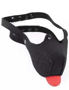 Puppy Play Neoprene Muzzle Black 2