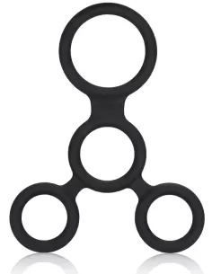 Full Erection Spreader Silicone Cockring 2