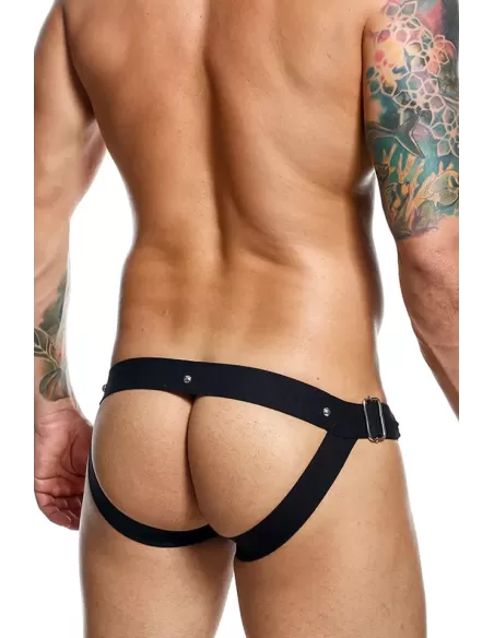 DNGEON Snap Jockstrap Black