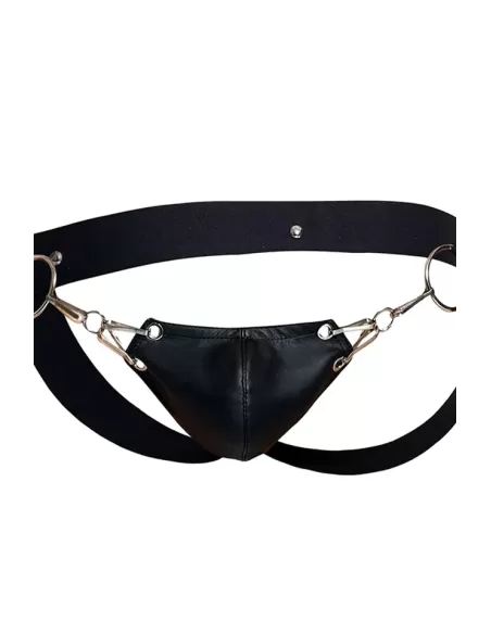 DNGEON Snap Jockstrap Black