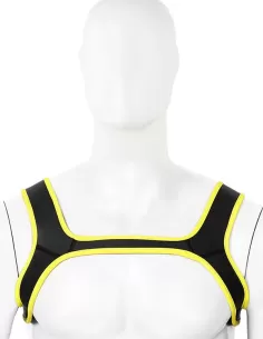 Pupplay Neoprene Harness Yellow / Black