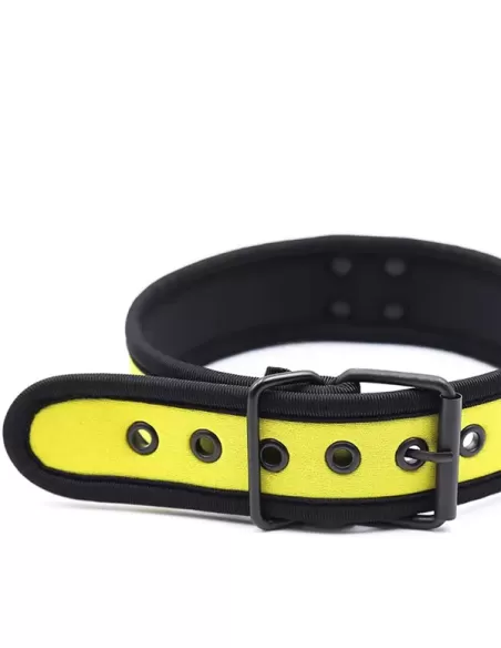 Pupplay Neoprene Collar Yellow