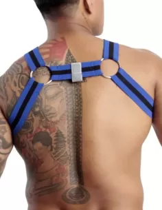 Roman Body Harness Blue / Black 2