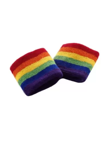 Rainbow Wrist Sweatband 2-Pack