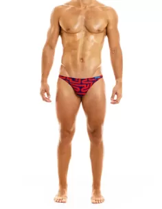 Labyrinth Low Cut Brief Red 2