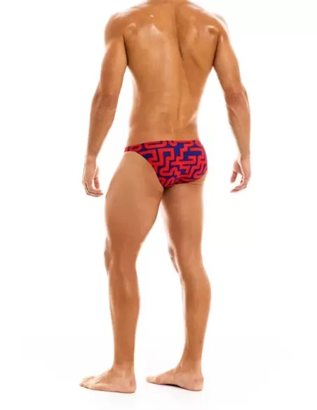 Labyrinth Low Cut Brief Red