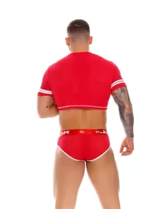 JOR Rangers Crop Top Red 2