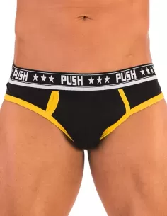 Push Brief Black Yellow 2