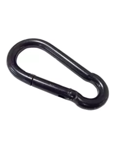 Carabiner 8 cm Black