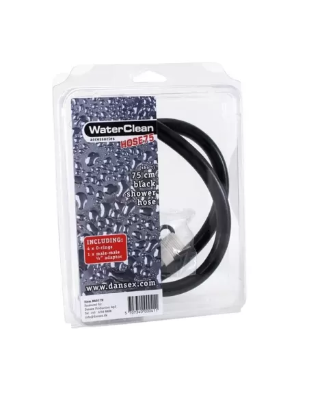 Showerhose 75 cm Black