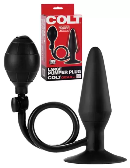 Colt Large Pumper Plug Black