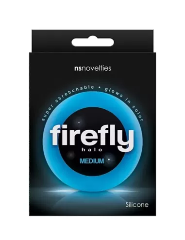 Firefly Halo Cockring Blue