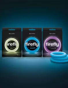 Firefly Halo Cockring Blue 2